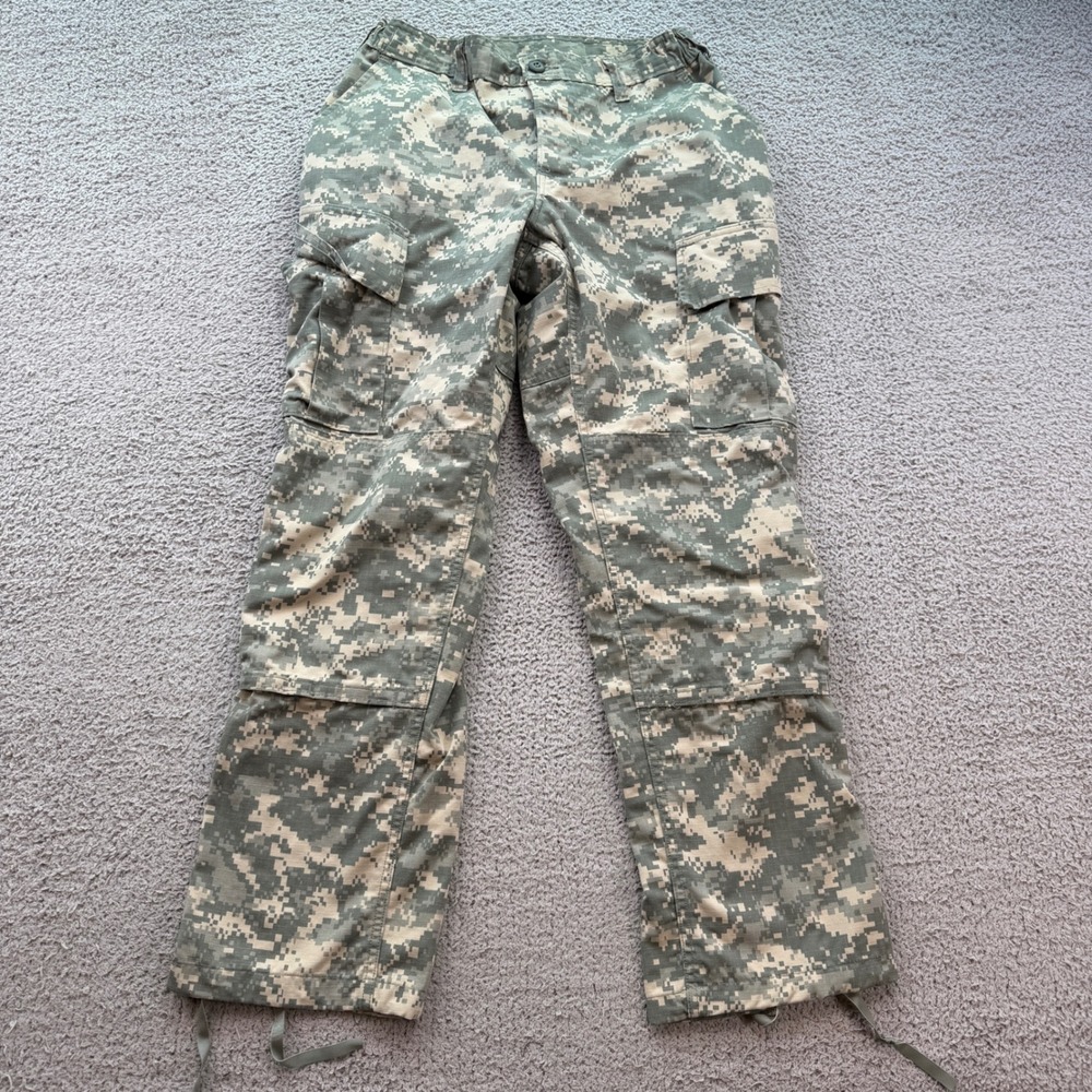 US Army ACU Digital Camo Trousers UCP Cargo Pants 31-Regular 2011 Pine Belt